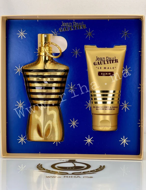 Coffret Le Male Elixir Jean Paul Gaultier Riha Vente De Parfum