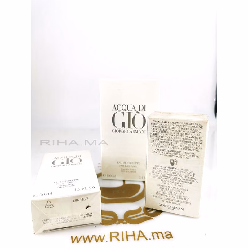 ACQUA DI GIO ARMANI PRIX MAROC