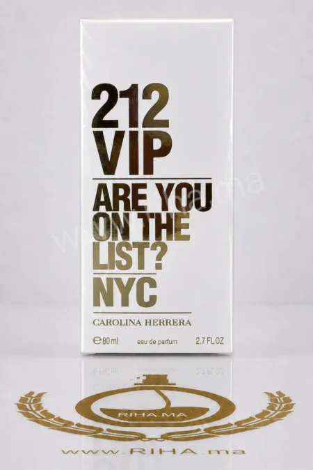 Carolina Herrera 212 VIP Eau de Parfum 80ml pour femme prix Maroc
