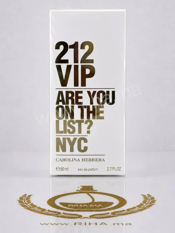 Carolina Herrera 212 VIP Eau de Parfum 80ml pour femme prix Maroc