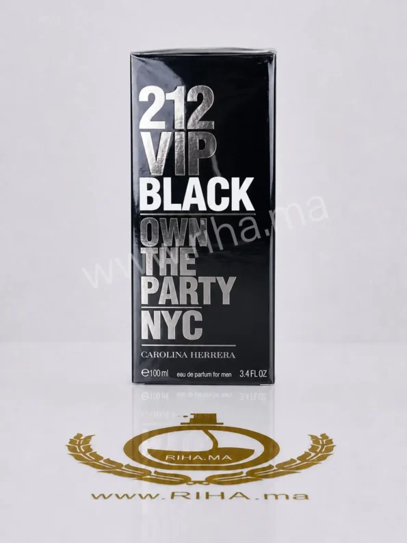 212 VIP Black Carolina Herrera Eau de Parfum Pour Homme Carolina Herrera - parfum Maroc