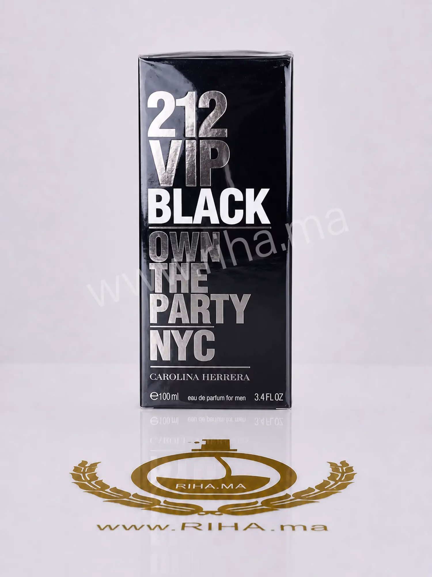 212 VIP Black Carolina Herrera Eau de Parfum Pour Homme Carolina Herrera - parfum Maroc