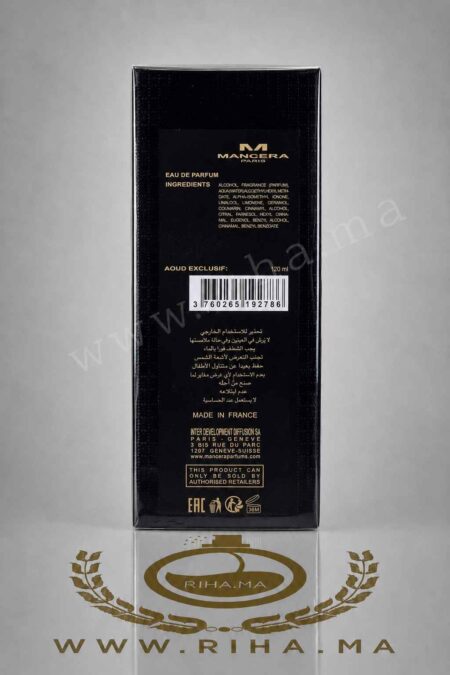 Mancera AOUD EXCLUSIF – MANCERA prix maroc