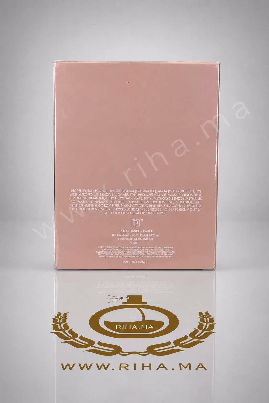 OLYMPEA - PACO RABANNE EAU DE PARFUM PRIX MAROC