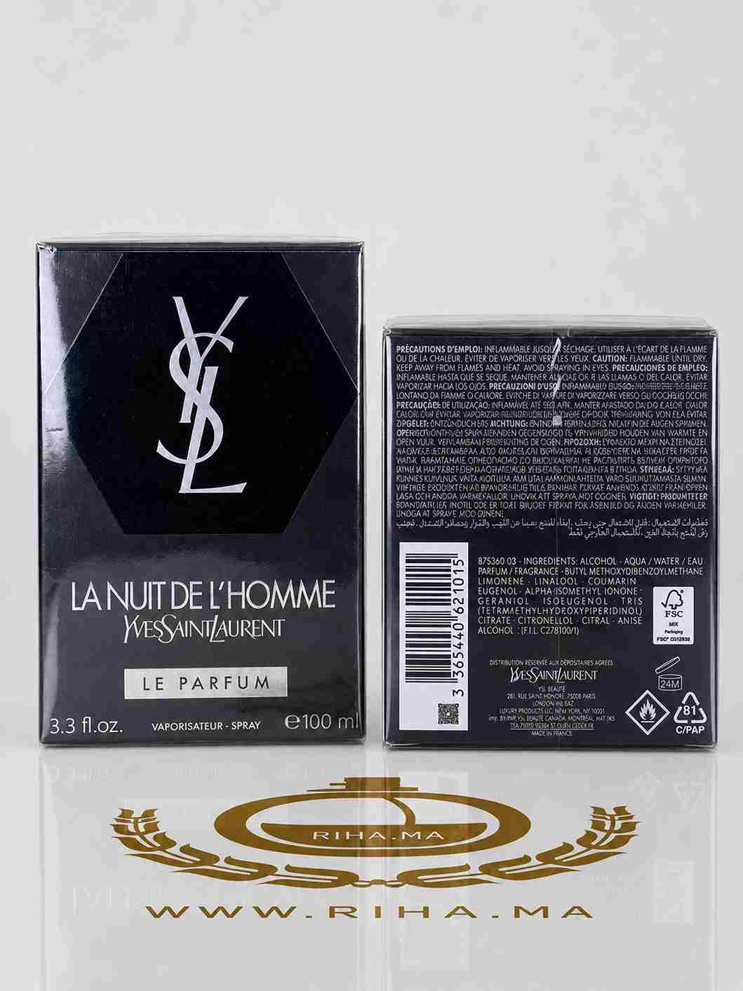 LA NUIT DE L'HOMME LE PARFUM - YSL prix maroc LA NUIT DE L'HOMME LE PARFUM - YSL prix maroc