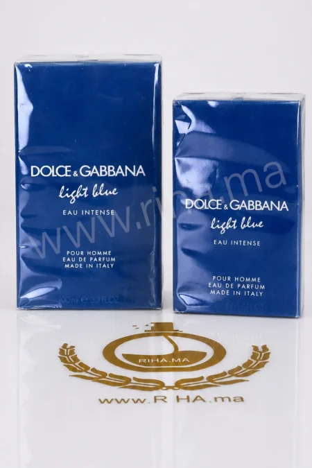 LIGHT BLUE EAU INTENSE - DOLCE & GABBANA prix maroc