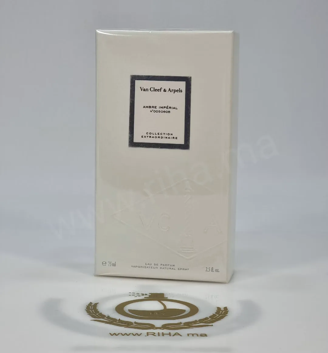 PARFUM AMBRE IMPÉRIAL DE VAN CLEEF & ARPELS EAU DE PARFUM POUR HOMME ET FEMME PARFUM AMBRE IMPÉRIAL DE VAN CLEEF & ARPELS EAU DE PARFUM