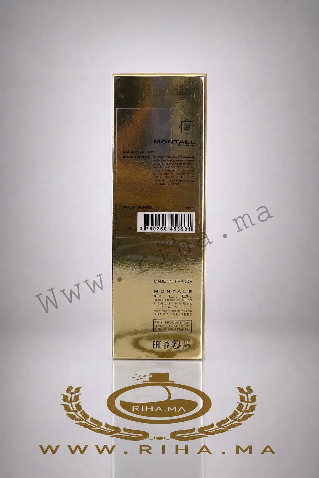 AOUD SENSE DE MONTALE prix maroc