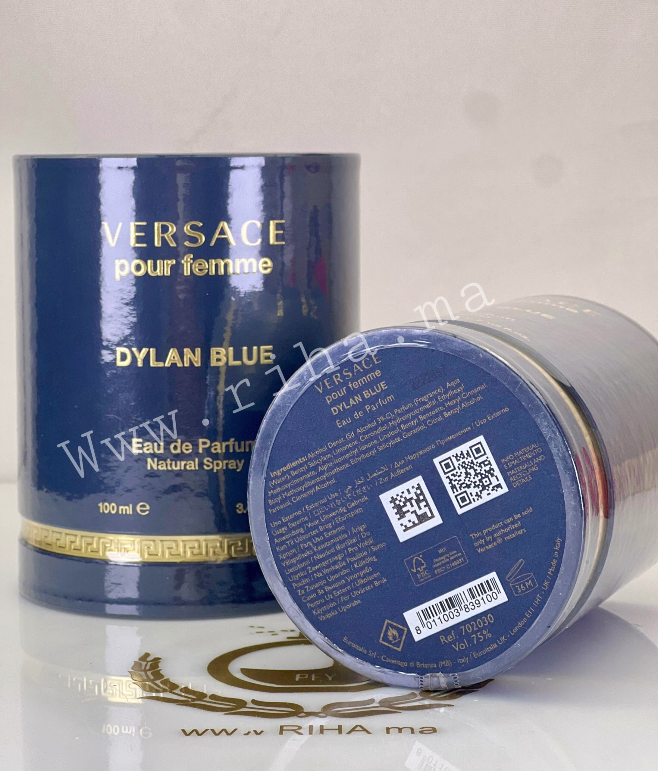VERSACE POUR FEMME DYLAN BLUE – VERSACE Versace - parfum Maroc