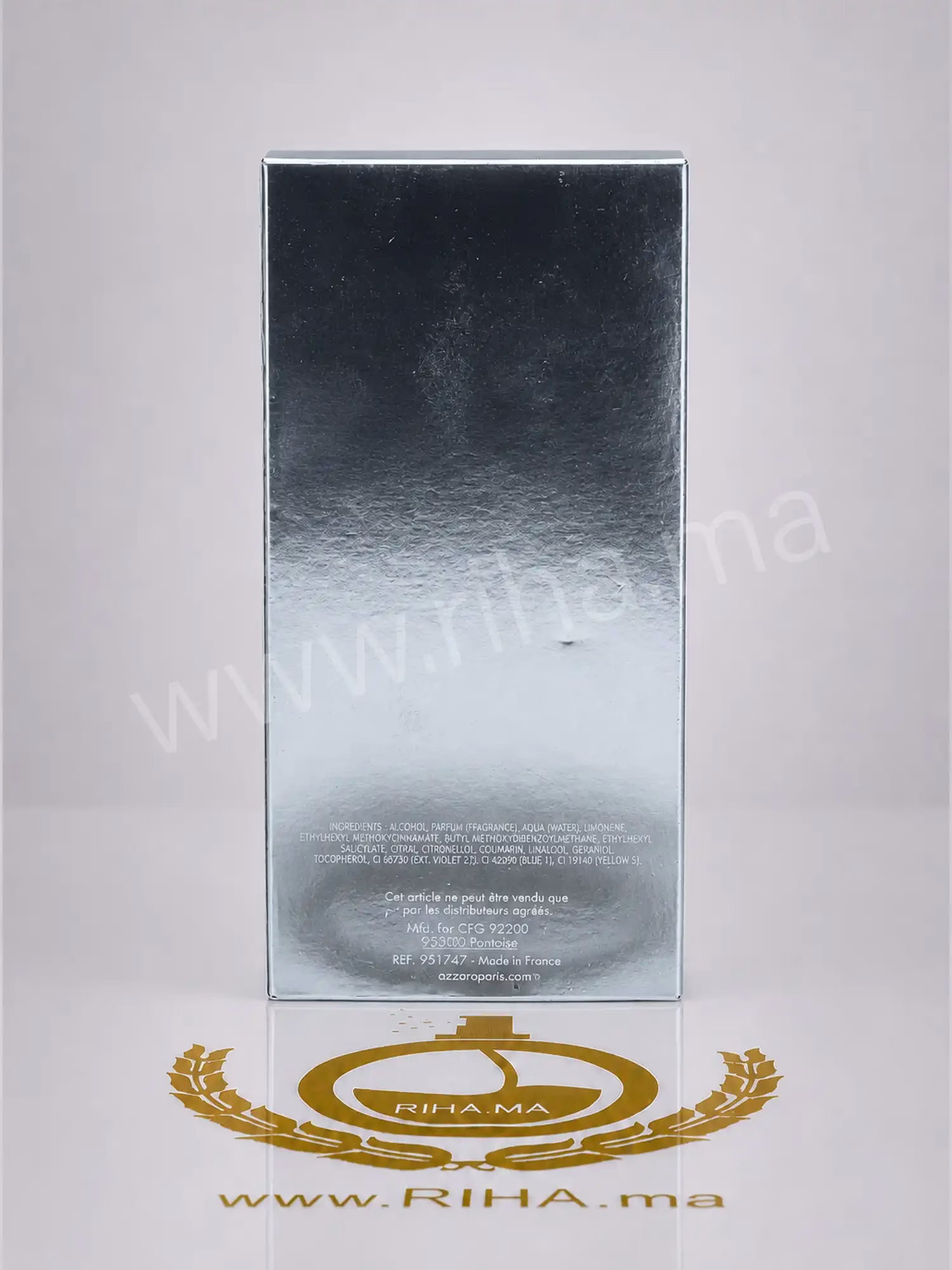 Chrome Sport Azzaro Eau de Toilette Pour Homme Azzaro - parfum Maroc