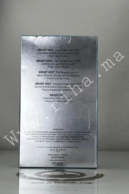 BRIGHT VISIT - AZZARO prix maroc