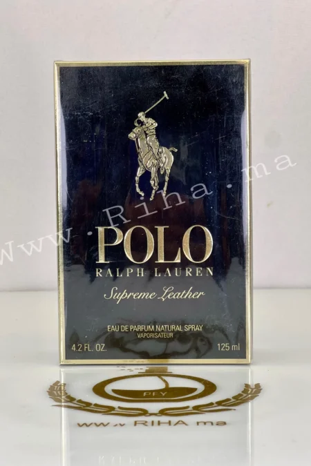 POLO SUPREME LEATHER - RALPH LAUREN prix maroc