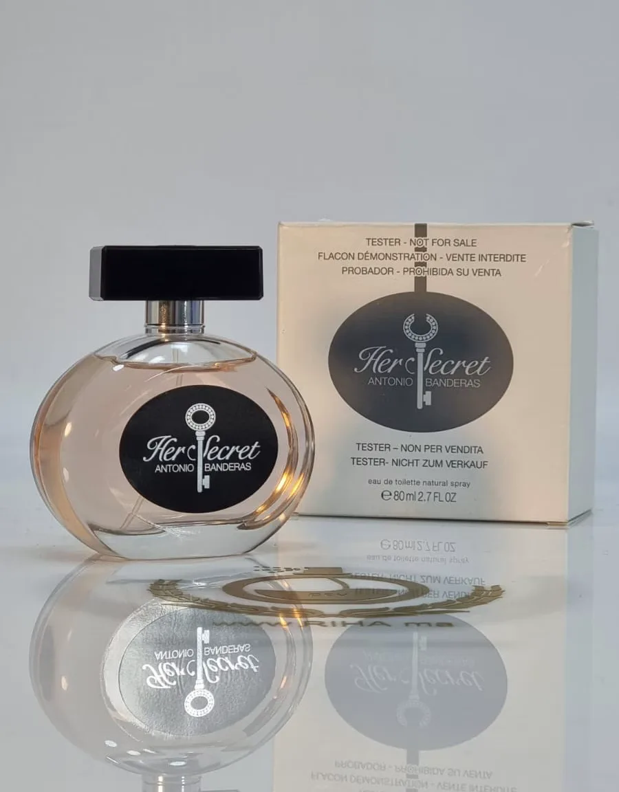 SECRET ANTONIO BANDERAS HER SECRET – ANTONIO BANDERAS Antonio Banderas - parfum Maroc