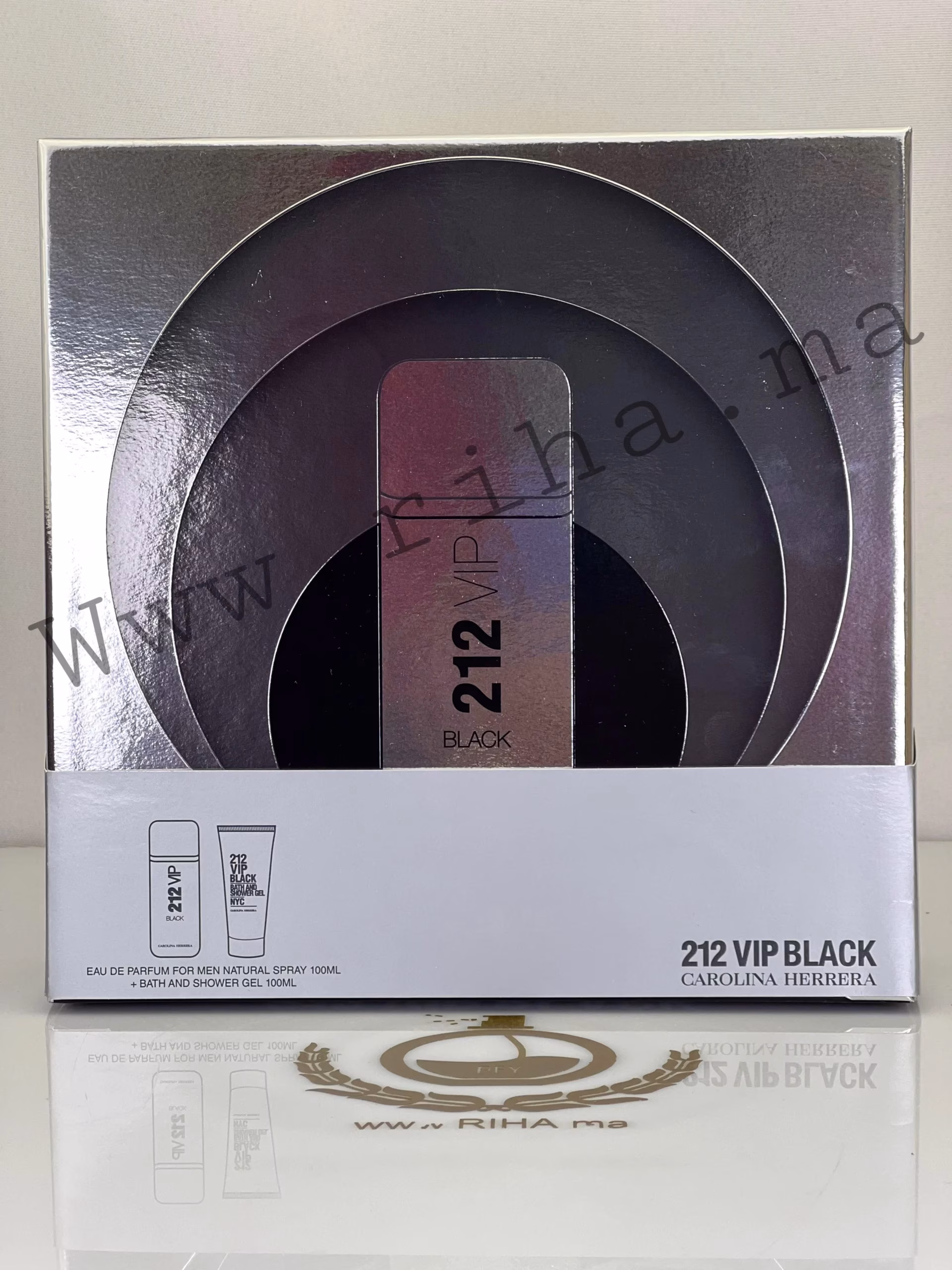Coffret 212 VIP Black – Carolina Herrera Carolina Herrera - parfum Maroc