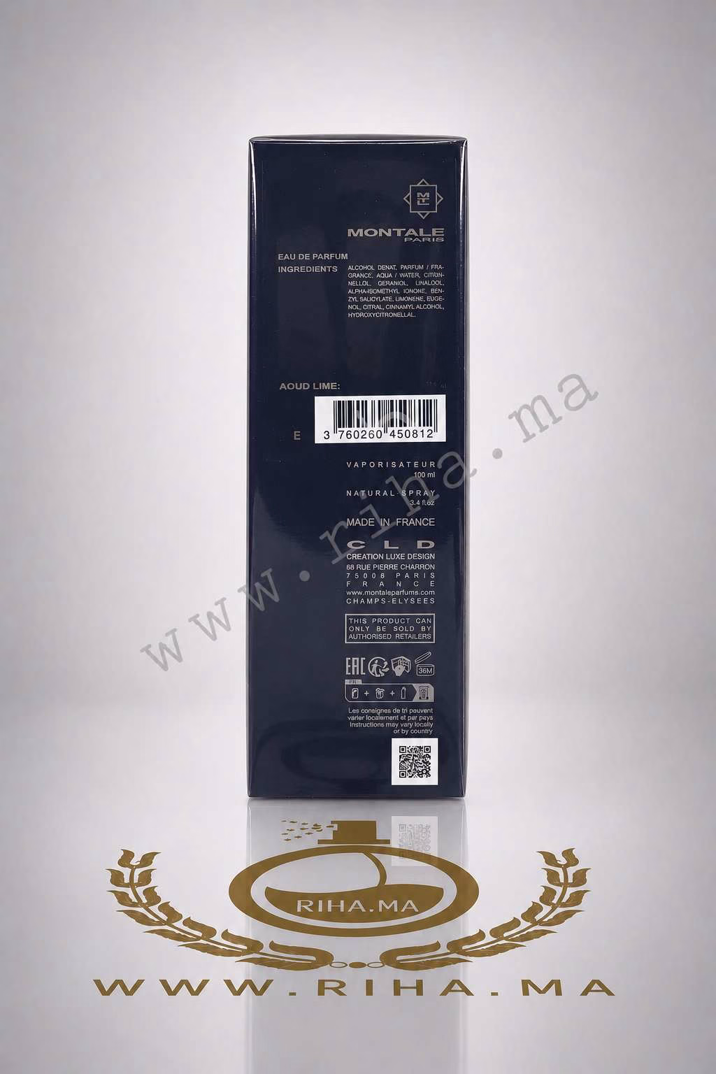 Aoud Lime Montale Eau de Parfum 100ml MONTALE - parfum Maroc