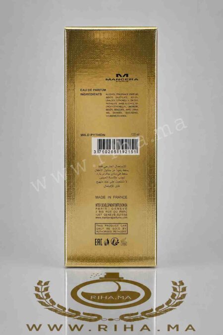 Wild Python mancera Authentic au meillure prix au maroc