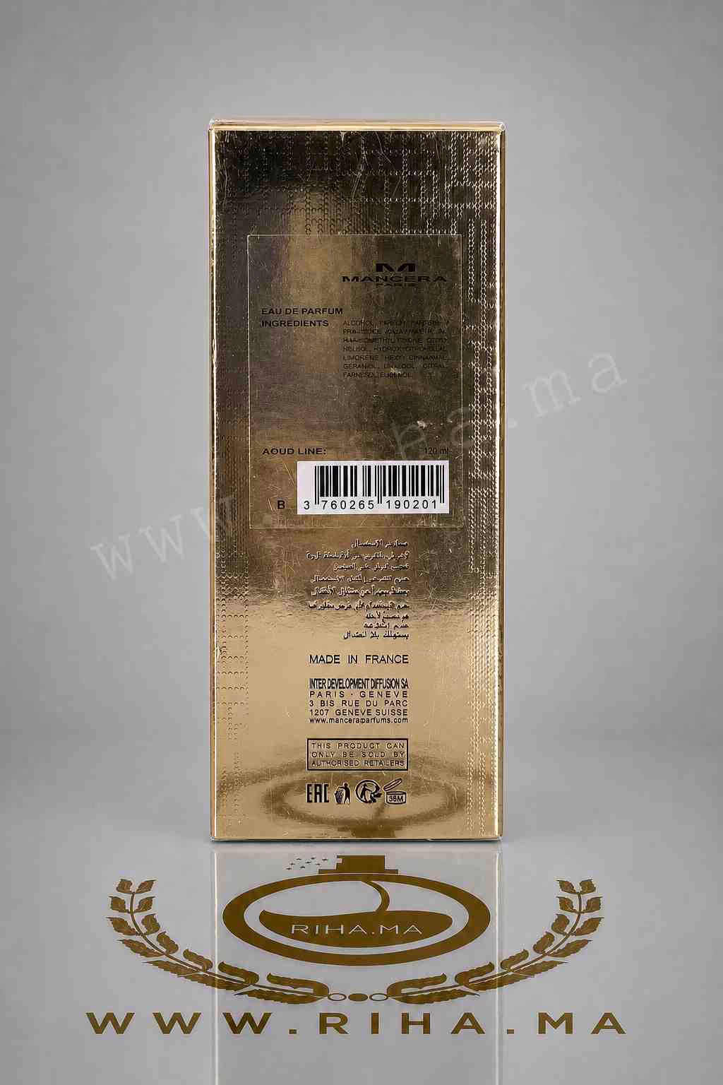 Aoud line Mancera eau de parfum
