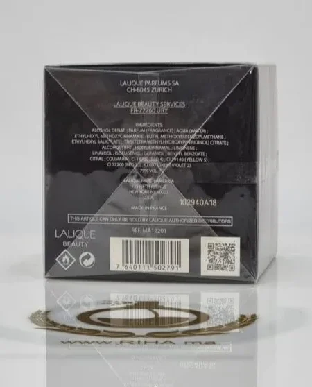 Encre Noire A L'Extreme - Lalique prix maroc