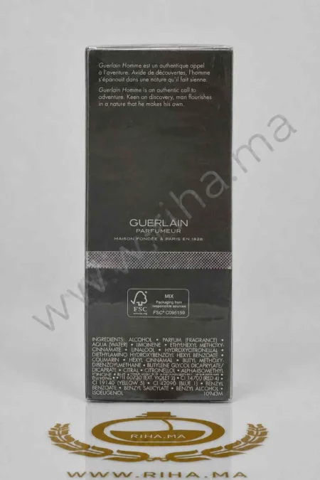 Guerlain Homme Eau de Parfum de Guerlain est un parfum Boisé Aromatique pour homme