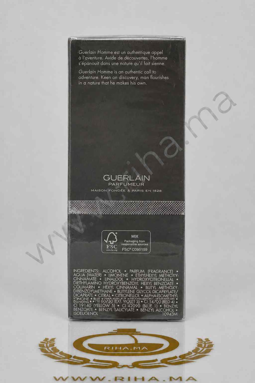 Guerlain Homme Eau de Parfum de Guerlain est un parfum Boisé Aromatique pour homme Guerlain Homme Eau de Parfum de Guerlain est un parfum Boisé Aromatique pour homme