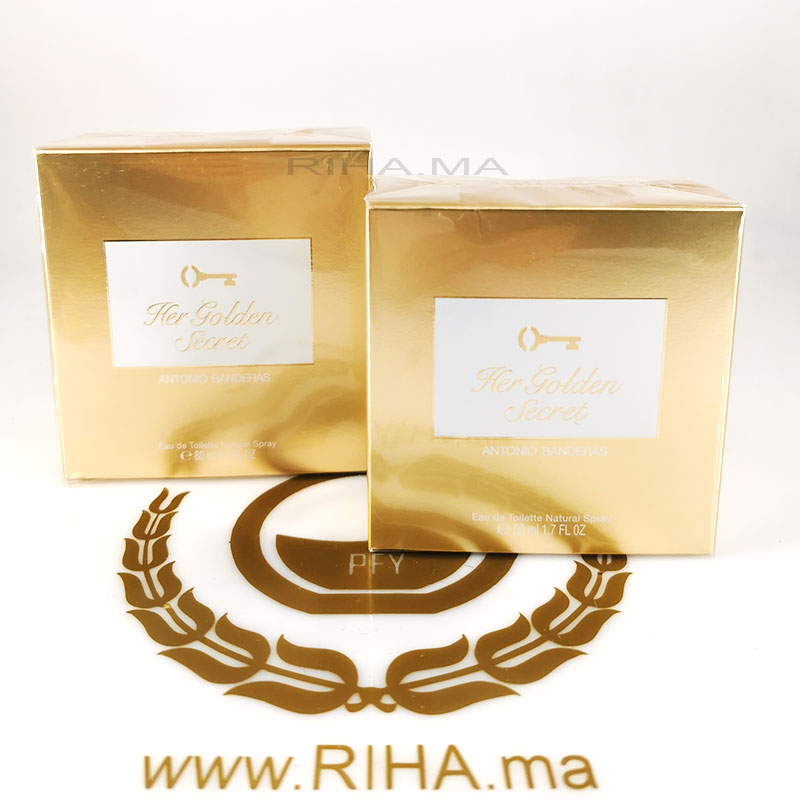 The Golden Secret Antonio Banderas parfum maroc
