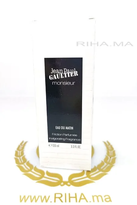 Monsieur Eau du Matin-Jean Paul Gaultier Jean Paul Gaultier - parfum Maroc