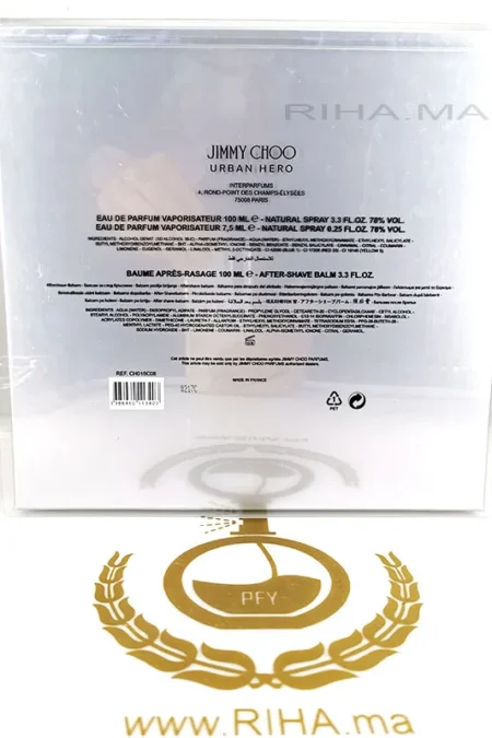 Coffret Urban Hero-Jimmy Choo Jimmy Choo - parfum Maroc