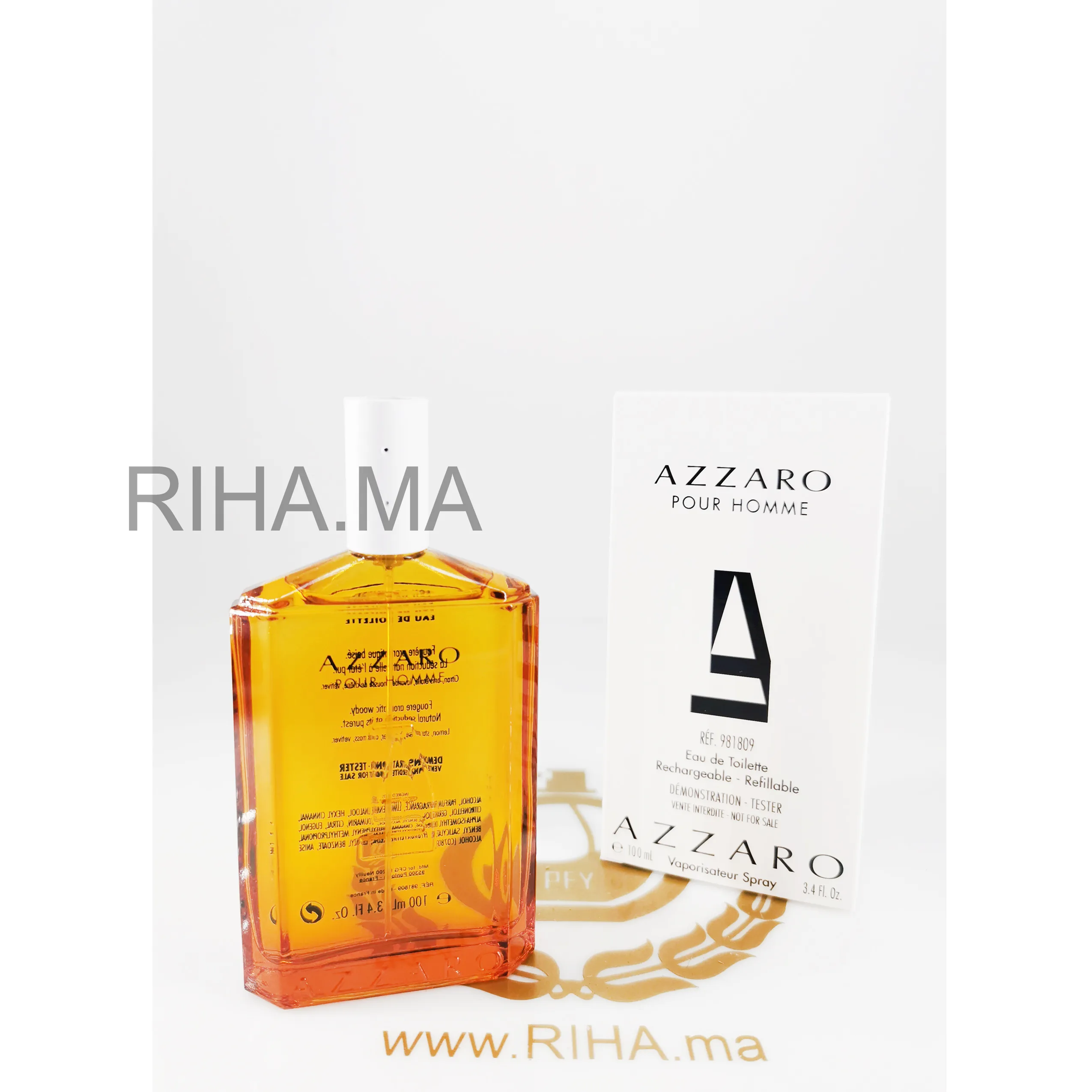 Azzaro pour homme eau de toilette -Azzaro Azzaro - parfum Maroc