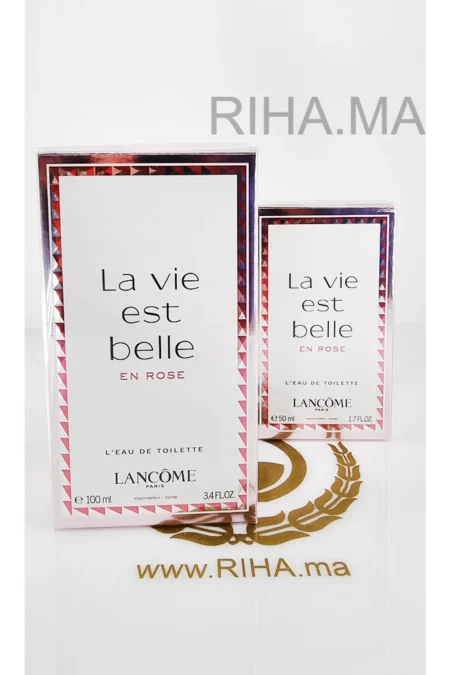 Parfum La Vie est Belle en Rose Lancome pour femme Riha prix Maroc