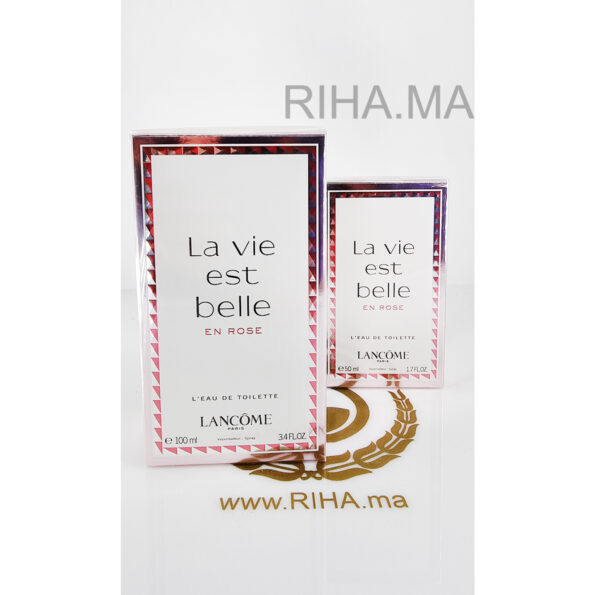 Parfum La Vie est Belle en Rose Lancome pour femme Riha prix Maroc