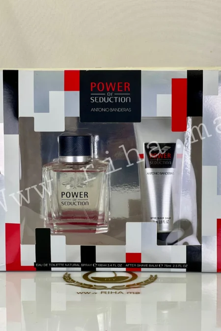 Antonio Banderas Coffret POWER OF SEDUCTION PRIX MAROC