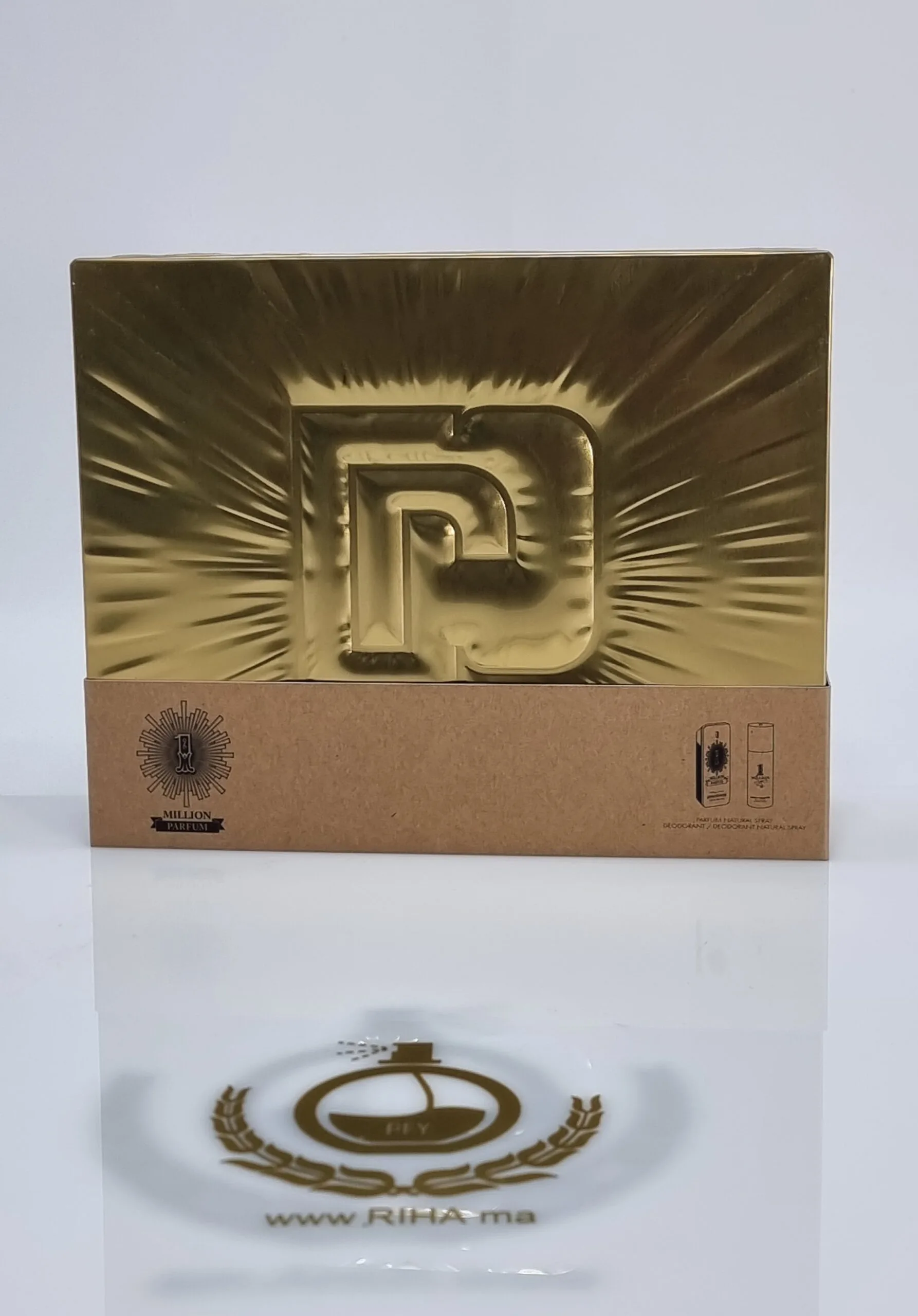 coffret cadeux 1 million le parfum prix maroc Coffret One Million le Parfum Paco Rabanne Homme- 100mL et le Deodorant Spray-150mL| Paco Rabanne - parfum Maroc