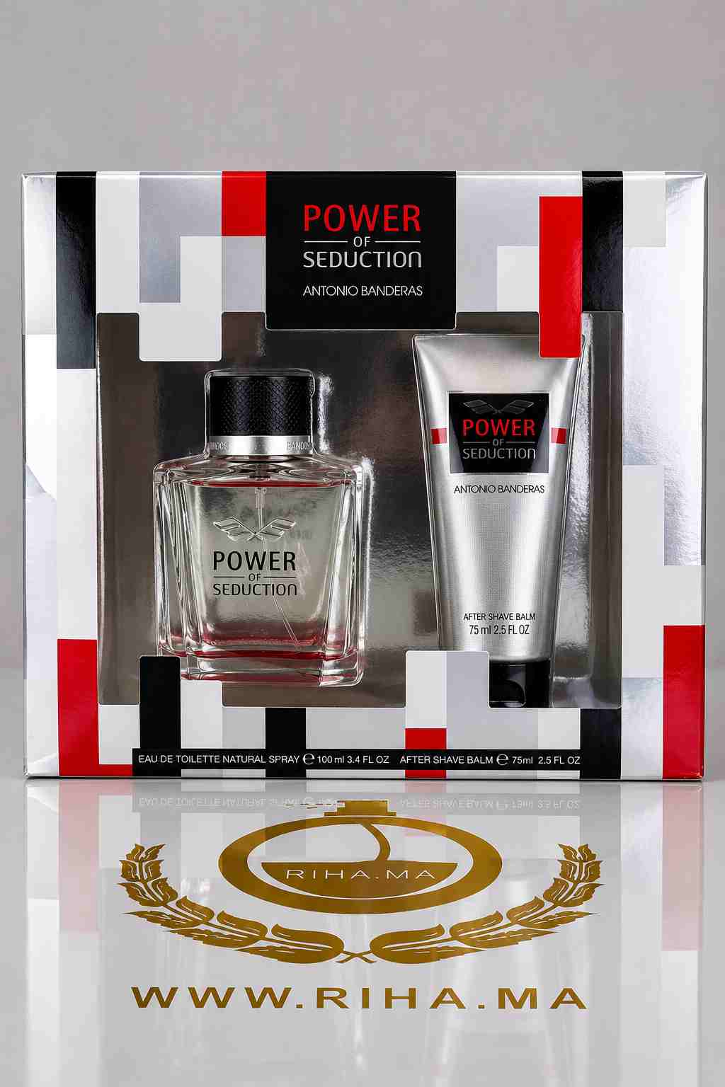 Antonio Banderas Coffret POWER OF SEDUCTION PRIX MAROC Antonio Banderas Coffret POWER OF SEDUCTION PRIX MAROC