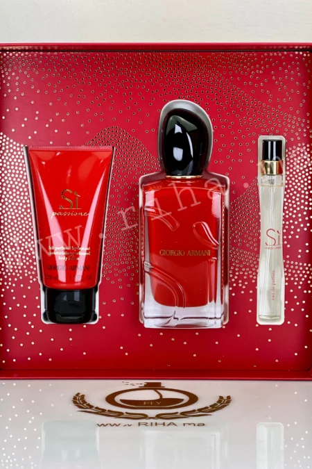 Coffret Cadeau Sì Passione Giorgio Armani-GIORGIO ARMANI prix maroc