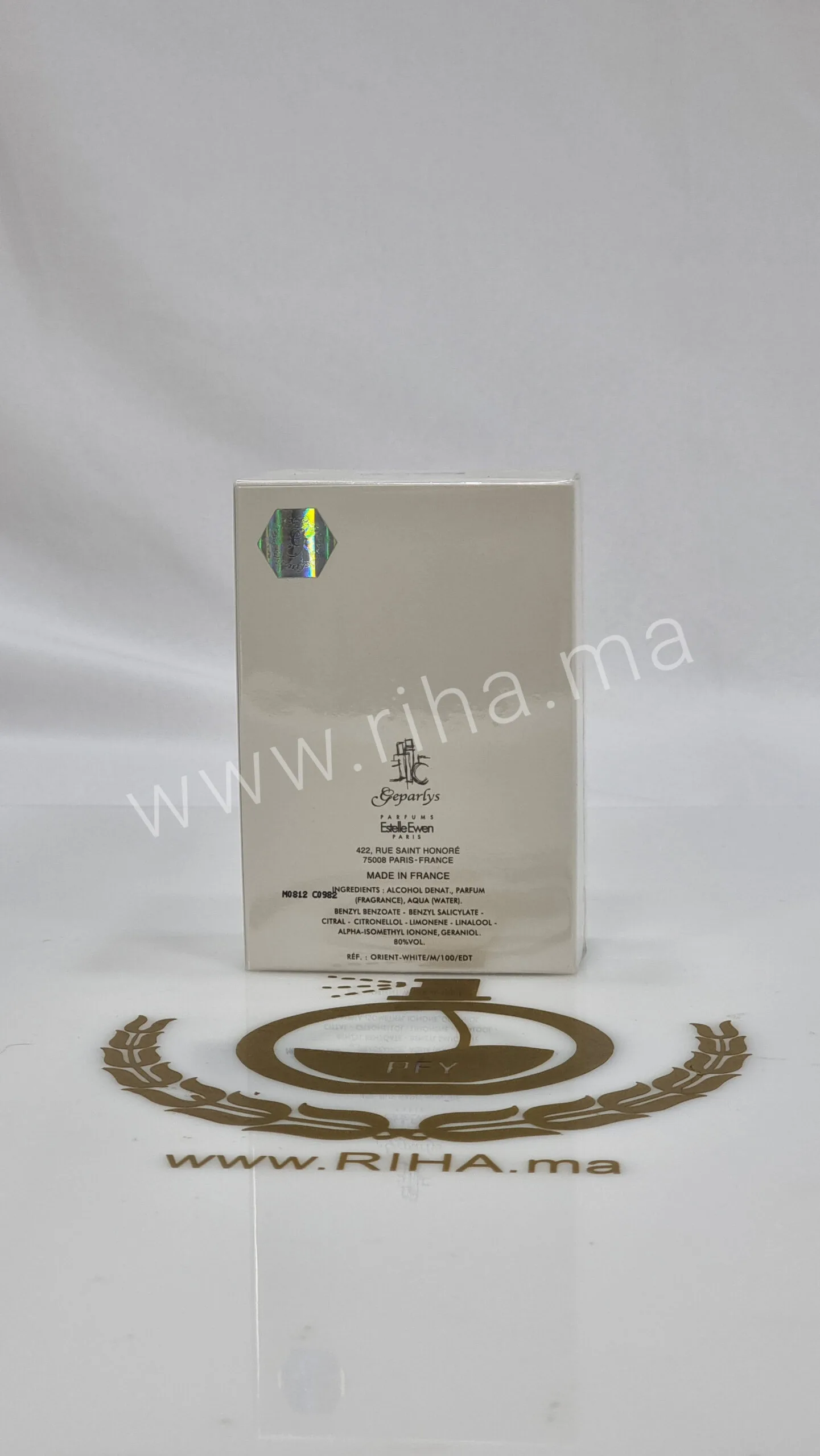 L&rsquo;Oriental white edition
