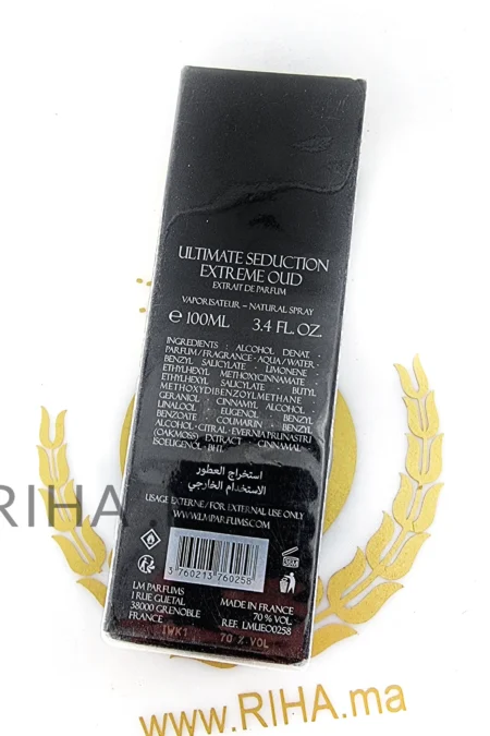 Ultimate Seduction Extreme Oud Laurent Mazzone-LAURENT MAZZONE Laurent Mazzone - parfum Maroc