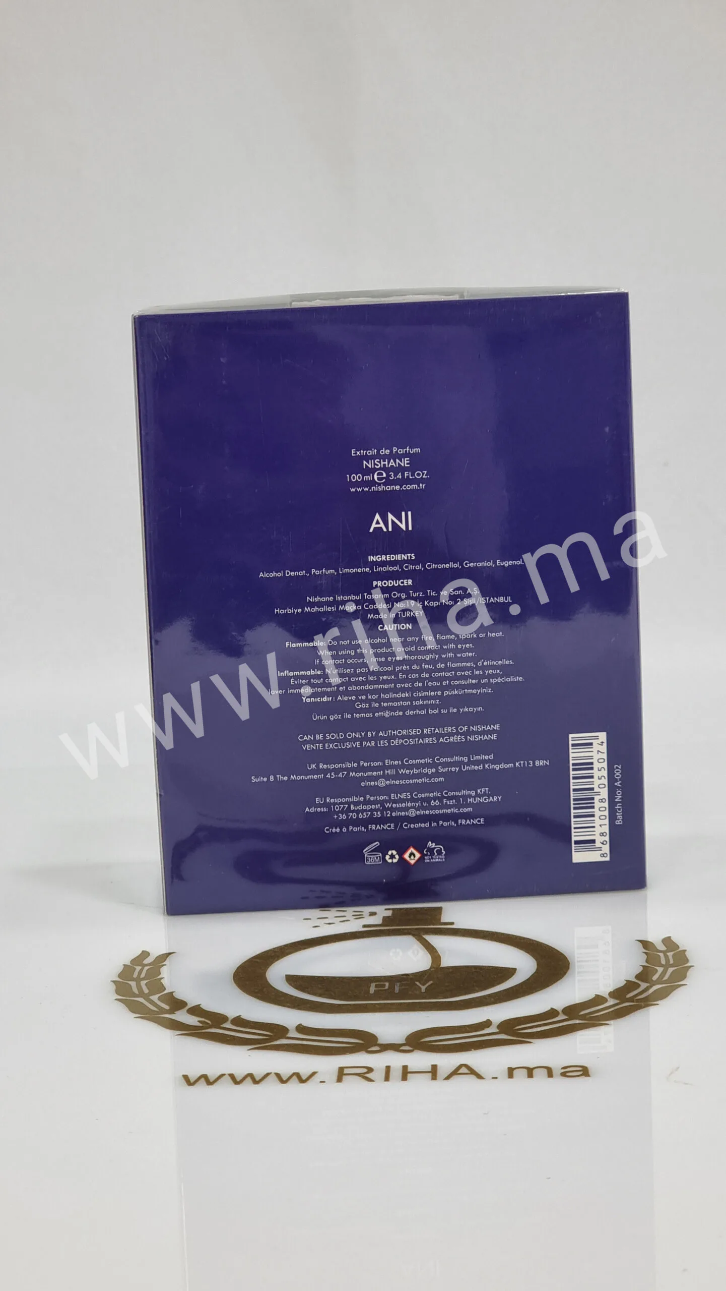 Ani Nishane-NISHANE Ani Nishane-NISHANE Nishane - parfum Maroc