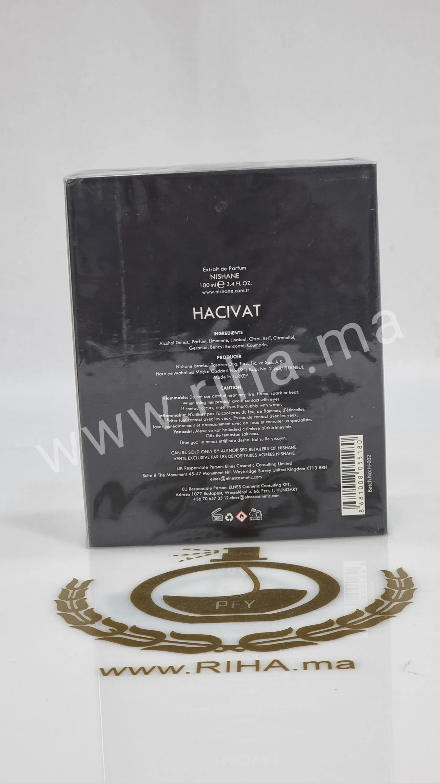 Nishane Nishane- NISHANE Hacivat Nishane pour homme et femme Nishane - parfum Maroc