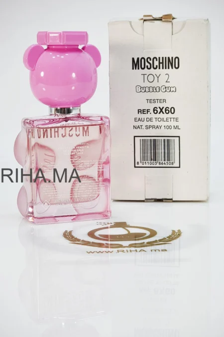 TESTEUR TOY 2 BUBBLE GUM MOSCHINO 100ML POUR FEMME EAU DE TOILETTE Moschino - parfum Maroc