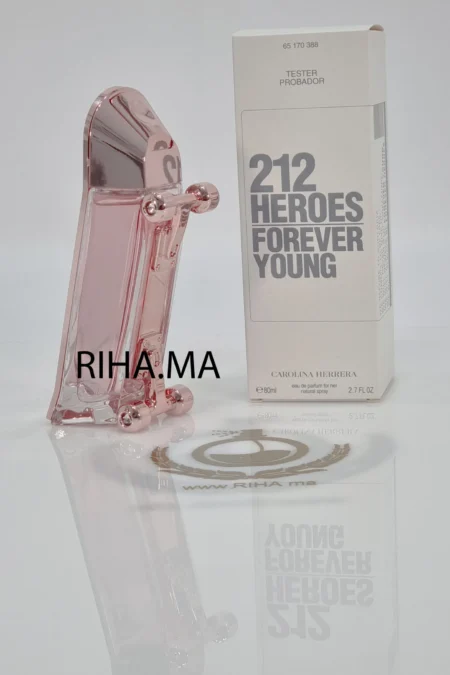 212 HEROES FOREVER YOUNG DE CAROLINA HERRERA EAU DE PARFUM 80ML Carolina Herrera - parfum Maroc