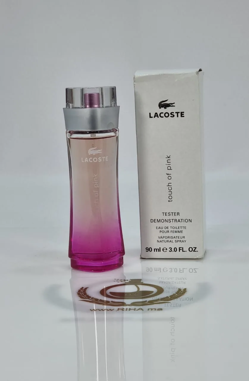lacoste touche pink tester