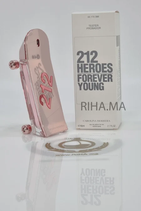 212 HEROES FOREVER YOUNG DE CAROLINA HERRERA EAU DE PARFUM 80ML Carolina Herrera - parfum Maroc