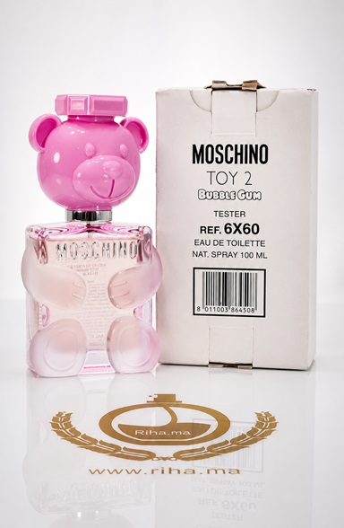 TESTEUR TOY 2 BUBBLE GUM MOSCHINO 100ML POUR FEMME EAU DE TOILETTE