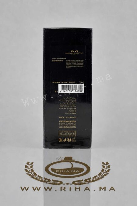 Cedrat Boise Intense Extrait De Parfum Mancera pour homme-120ml