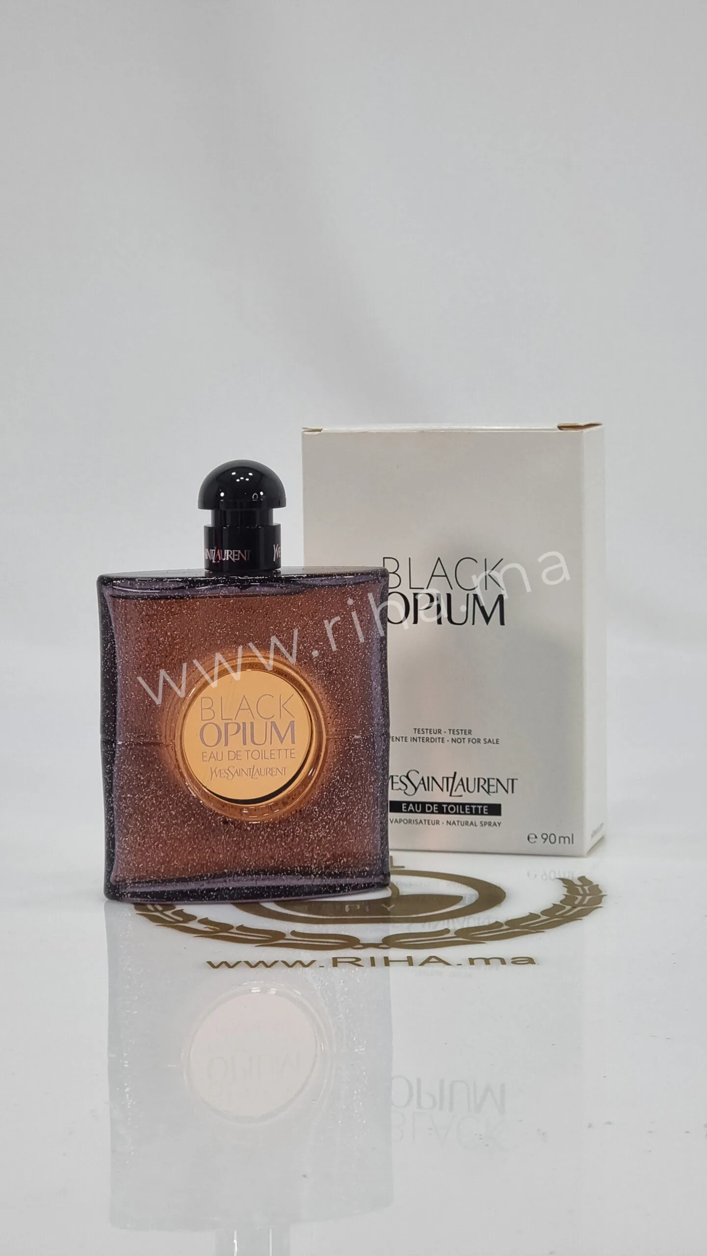 Black Opium Yves Saint Laurent eau de toilette pour femme – 90ml Yves Saint Laurent - parfum Maroc