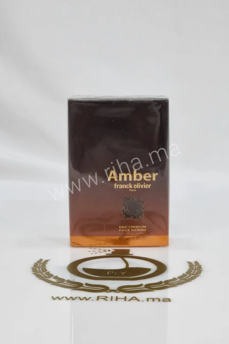 Amber Franck Olivier eau de parfum pour homme 75ml Franck Olivier - parfum Maroc