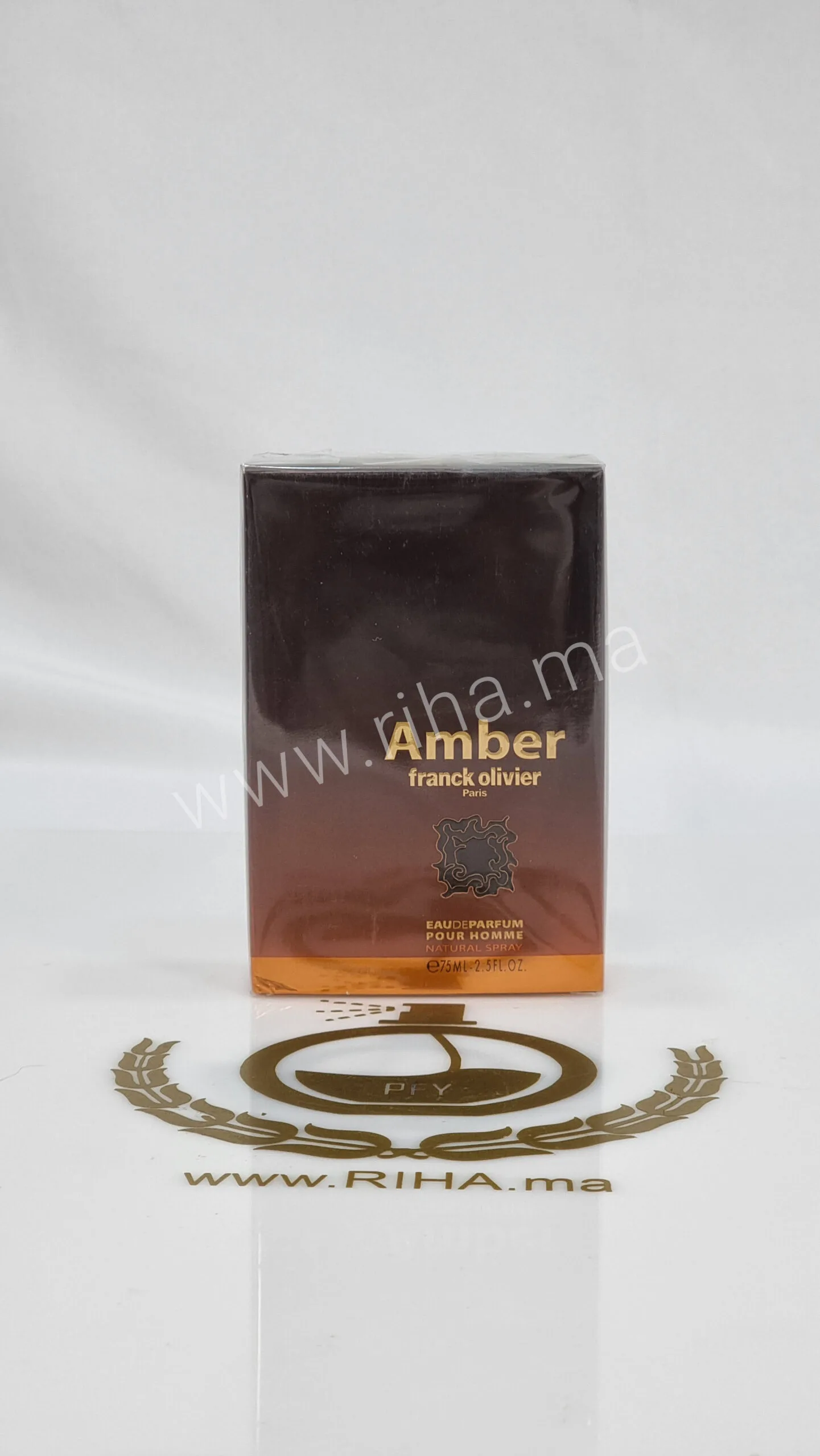 Amber Franck Olivier eau de parfum pour homme 75ml Franck Olivier - parfum Maroc