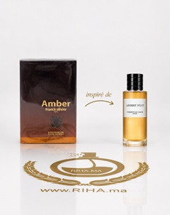 Amber Franck Olivier eau de parfum pour homme 75ml