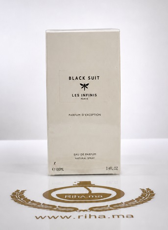 Black Suit Les Infinis PARIS parfum d'exception eau de parfum pour homme et femme 100ml