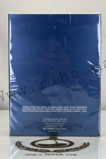 Chrome United Azzaro eau de toilette pour homme prix maroc